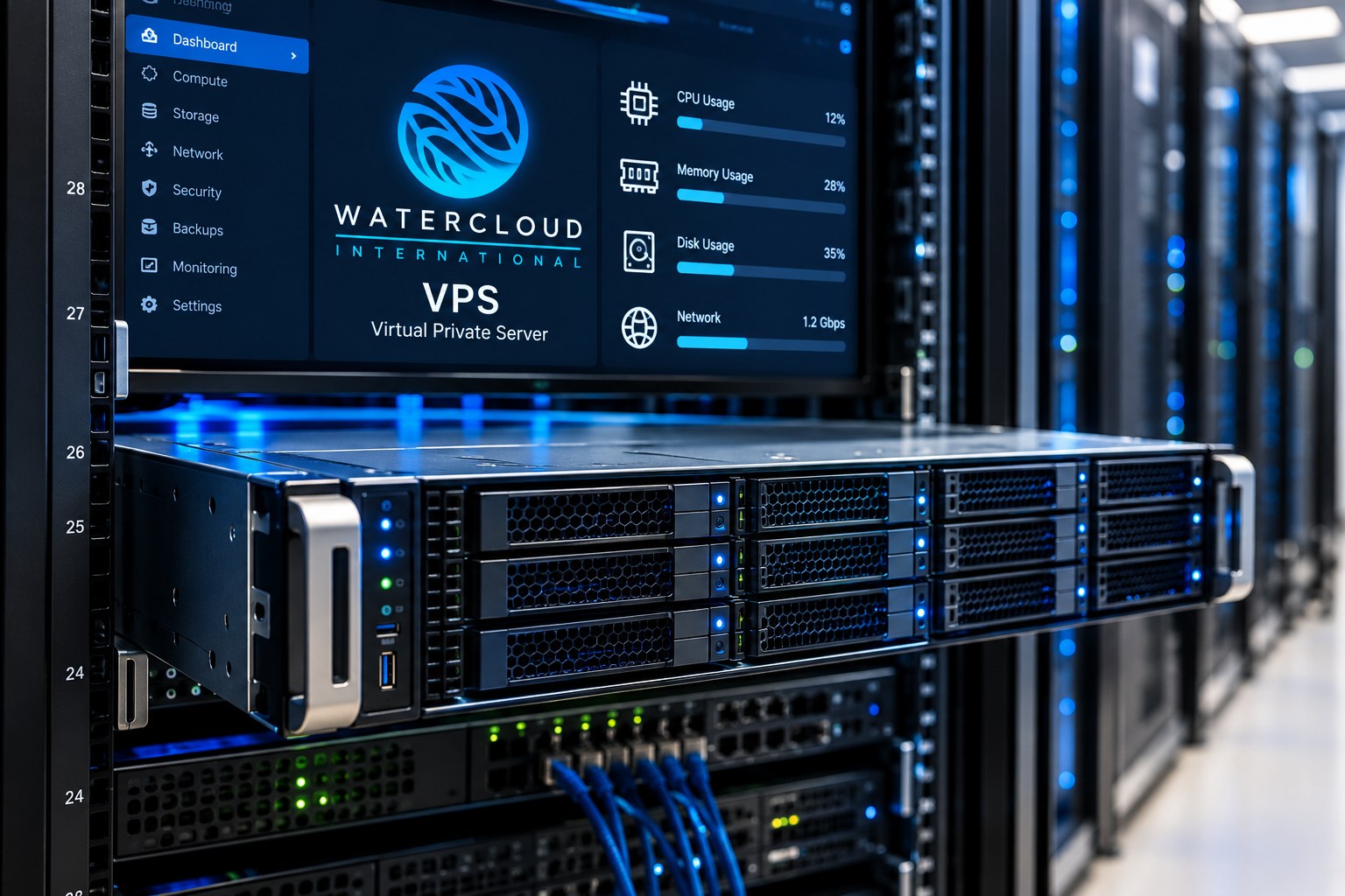 Watercloud VPS server infrastructure